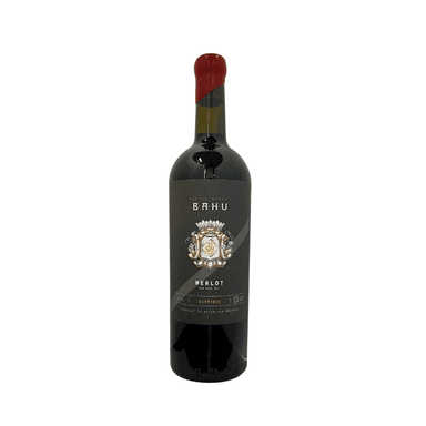 Bahu Merlot Barrique rosu sec 0,75 l