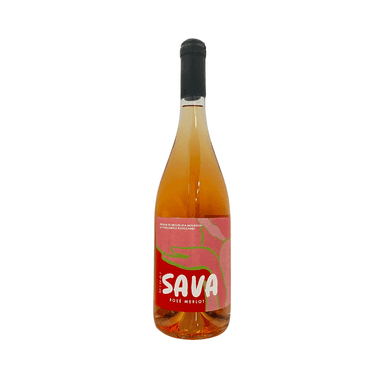 Sava Merlot Rose roz sec 0,75 l